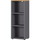 Bibliothèque Germania 4230-564 gris 1200 mm (h)