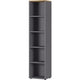 Bibliothèque Germania 4234-564 gris 1970 mm (h)