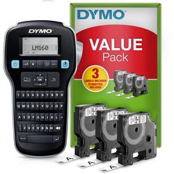 Ty étiqueteuse Dymo Label Manager Qwer Noir 350 g Value Pack
