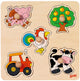 Goki Wooden Nick Puzzle Farm
