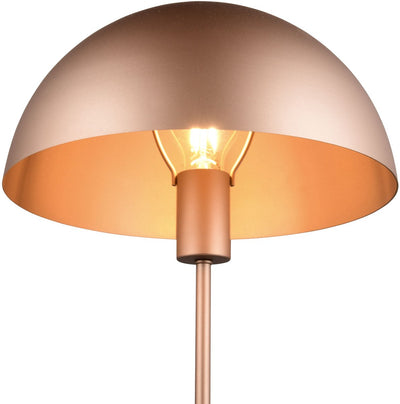 Trio nola - lampe de table - moka - excl. 1x e27 4,9 w - interrupteur à cordon