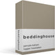 Drap-housse en percale de coton Bedinghouse - simple - sable