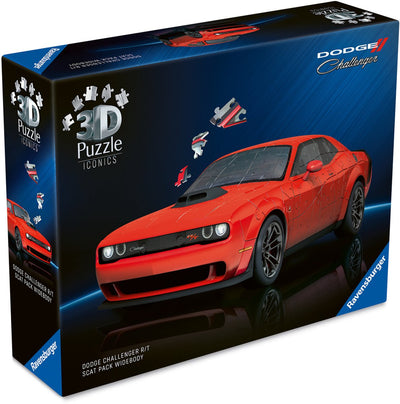 Ravensburger Puzzle 3D Iconics Dodge Challenger - 167 pcs.