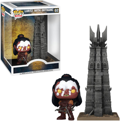 Le Seigneur des Anneaux Lurtz avec Orthanc (Pop! Town) Vinyl Figure 02 Unisexe Funko Pop! - neutre - standard