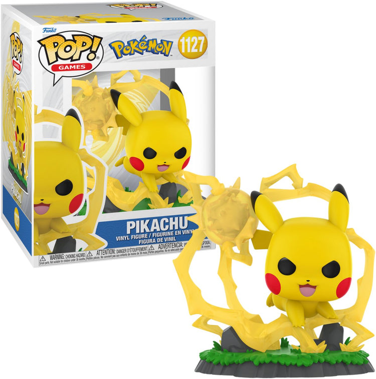 Funko Pokémon Pikachu (Pop! Games) Figurine en vinyle 1127 unisexe Pop! - neutre - standard