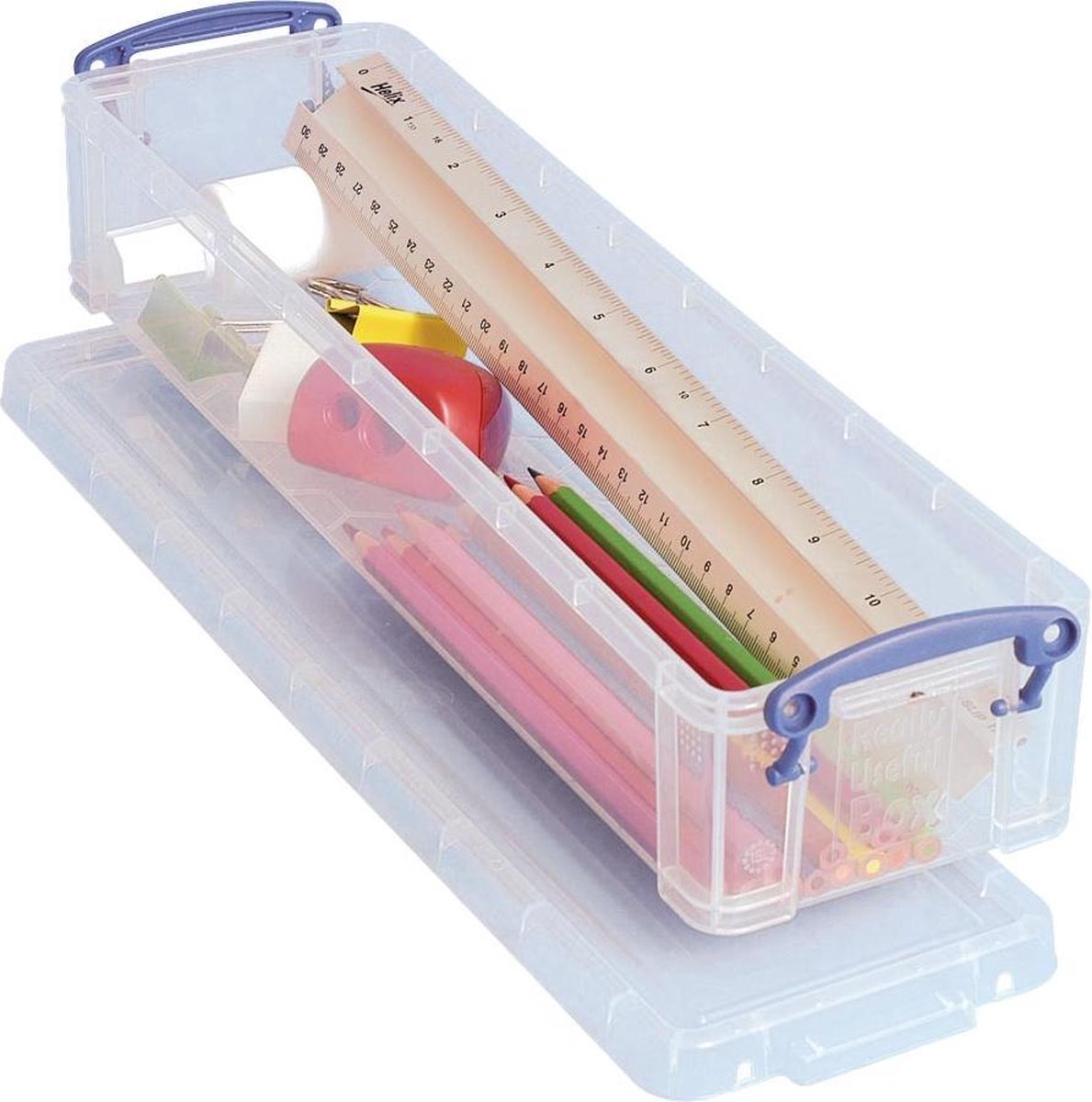 Boîte à crayons vraiment utile, 15 litres, transparente