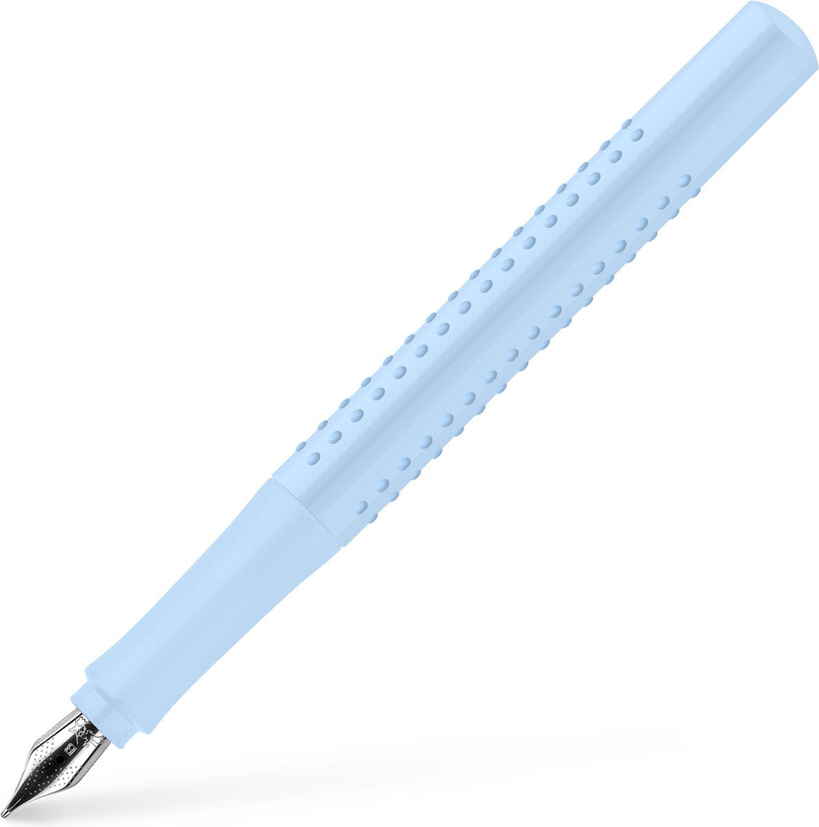 Stylo plume Faber-Castell - grip 2010 - b - bleu ciel - fc-140846