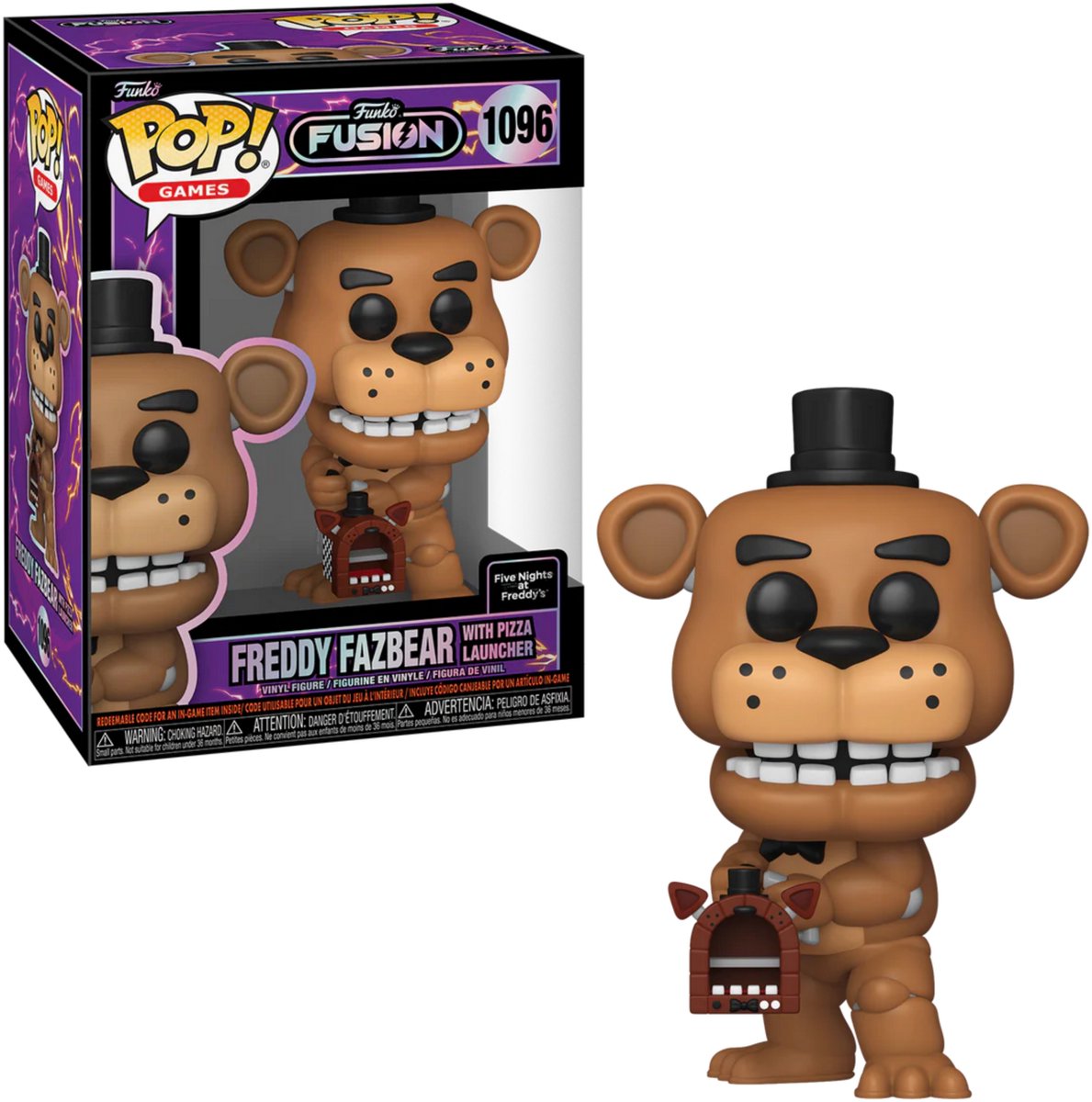 Funko-pop ! fusion - freddy (édition Chase possible !) figurine en vinyle 1096 unisexe pop ! - neutre - standard