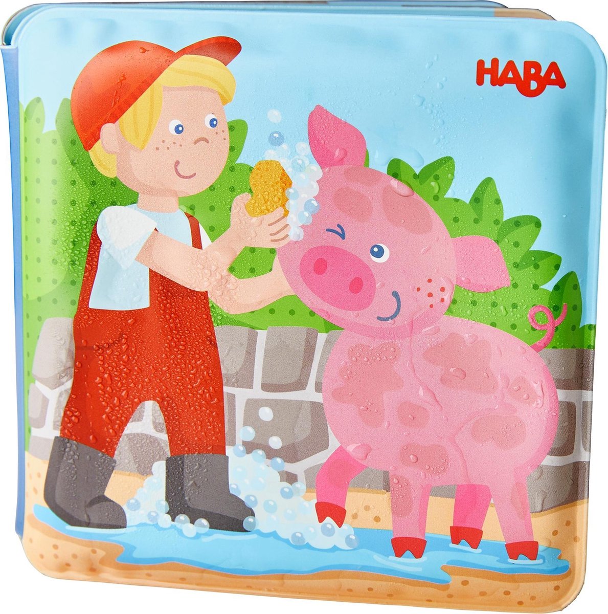 Haba - livre de bain, journée de lavage pour cochon, vache