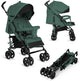 Lionelo irma - buggy - poussette - légère 7kg - jusqu'à 15 kg - roues suspendues - 360° - jusqu'à 5 ans - panier de rangement - poignée réglable - système de pliage rapide - taille compacte