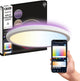 Plafonnier intelligent Calex halo - plafonnier intelligent 30cm - lumière RVB et blanc chaud - blanc
