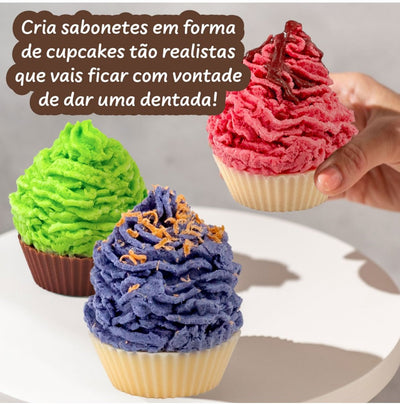 Science 4 you science4you kit de fabrication de cupcakes – ensemble de loisirs créatifs avec moules, garnitures et instructions – pour adolescents