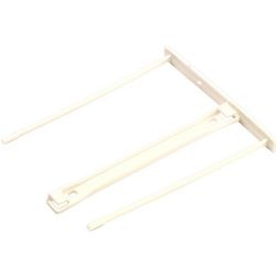 Boîte de banquiers à pince pour fichiers 0089701 en plastique blanc