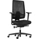 Chaise pivotante Dauphin id 7055 plastique noir