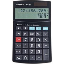 Calculatrice de bureau maul mtl 600 business pro noir