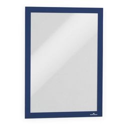 Liste d'information durable a4 PVC amagnétique bleu foncé