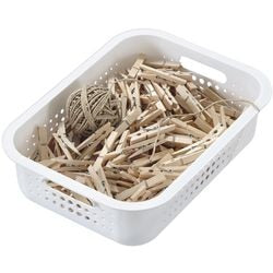 Panier Smartstore 3185781 plastique blanc