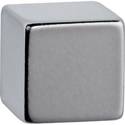 Aimants maul 6184096 argent paquet de 10