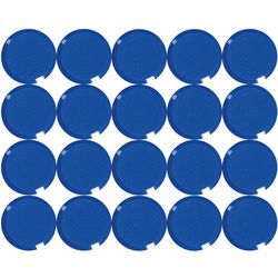 Aimants pour tableau blanc maul 6176135 bleu paquet de 20