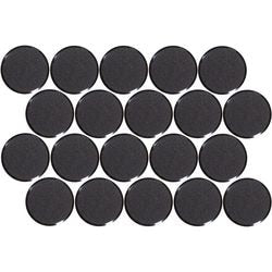 Aimants pour tableau blanc maul 6178190 noir paquet de 20