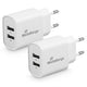 Chargeur Mediarange mrma114 blanc
