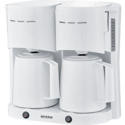 Cafetière severin ka 9314 duo blanche