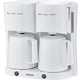 Cafetière severin ka 9314 duo blanche