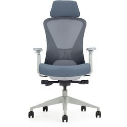 Chaise de bureau Schavenburg Ato-600-nen-GM-GB-S série 600 mécanisme synchrone gris