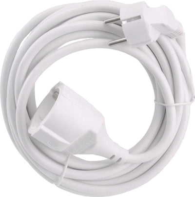 Rallonge Q-link - mise à la terre - 3500w - 3 x 1,5 mm² - 5 m - blanc