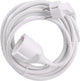 Rallonge Q-link - mise à la terre - 3500w - 3 x 1,5 mm² - 5 m - blanc