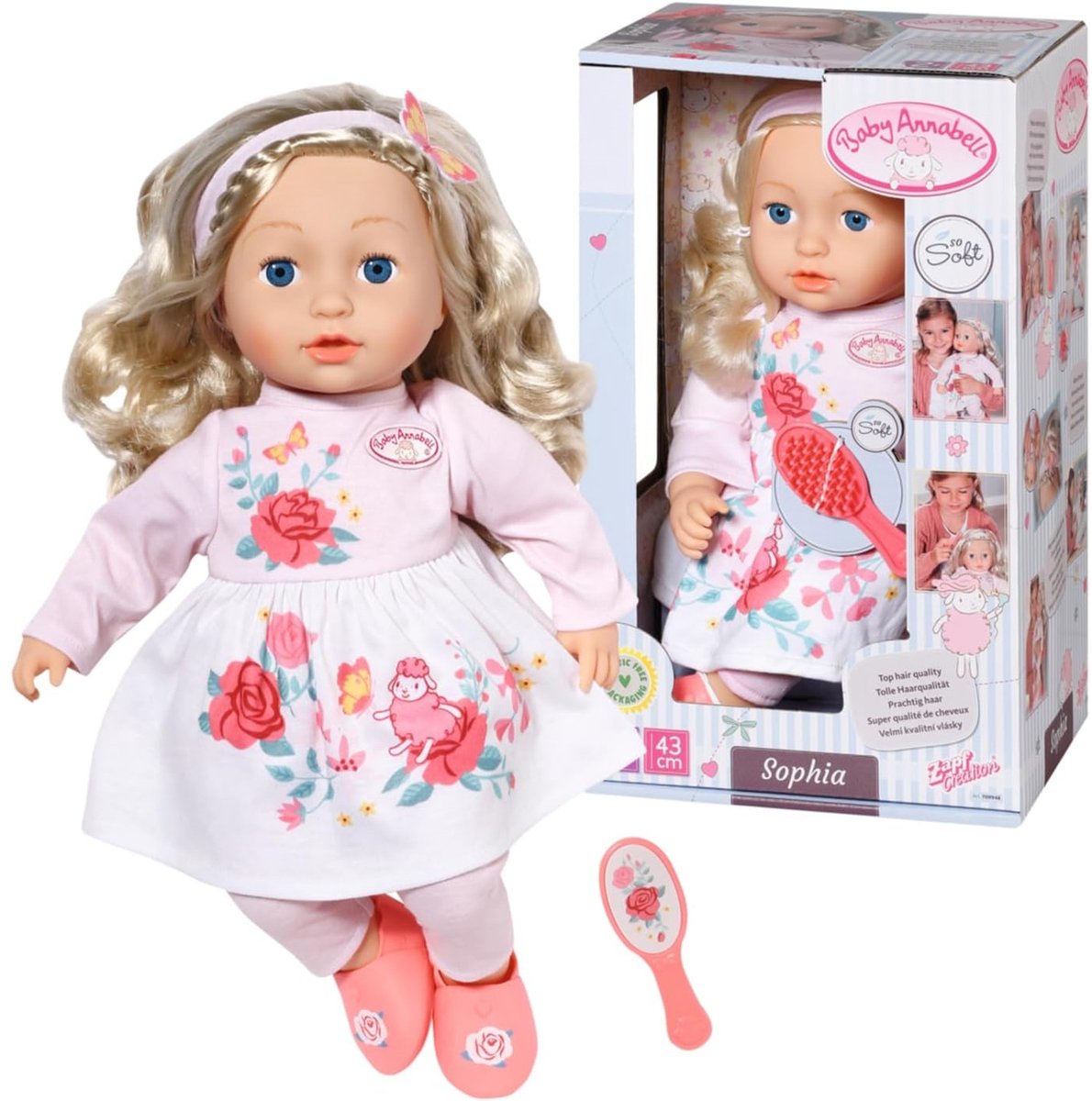 Bébé Annabell Sophia, env. 43 cm
