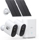 Système Aosu solarcam max - 2 caméras de sécurité - résolution 2k - énergie solaire - sans fil - 32 Go