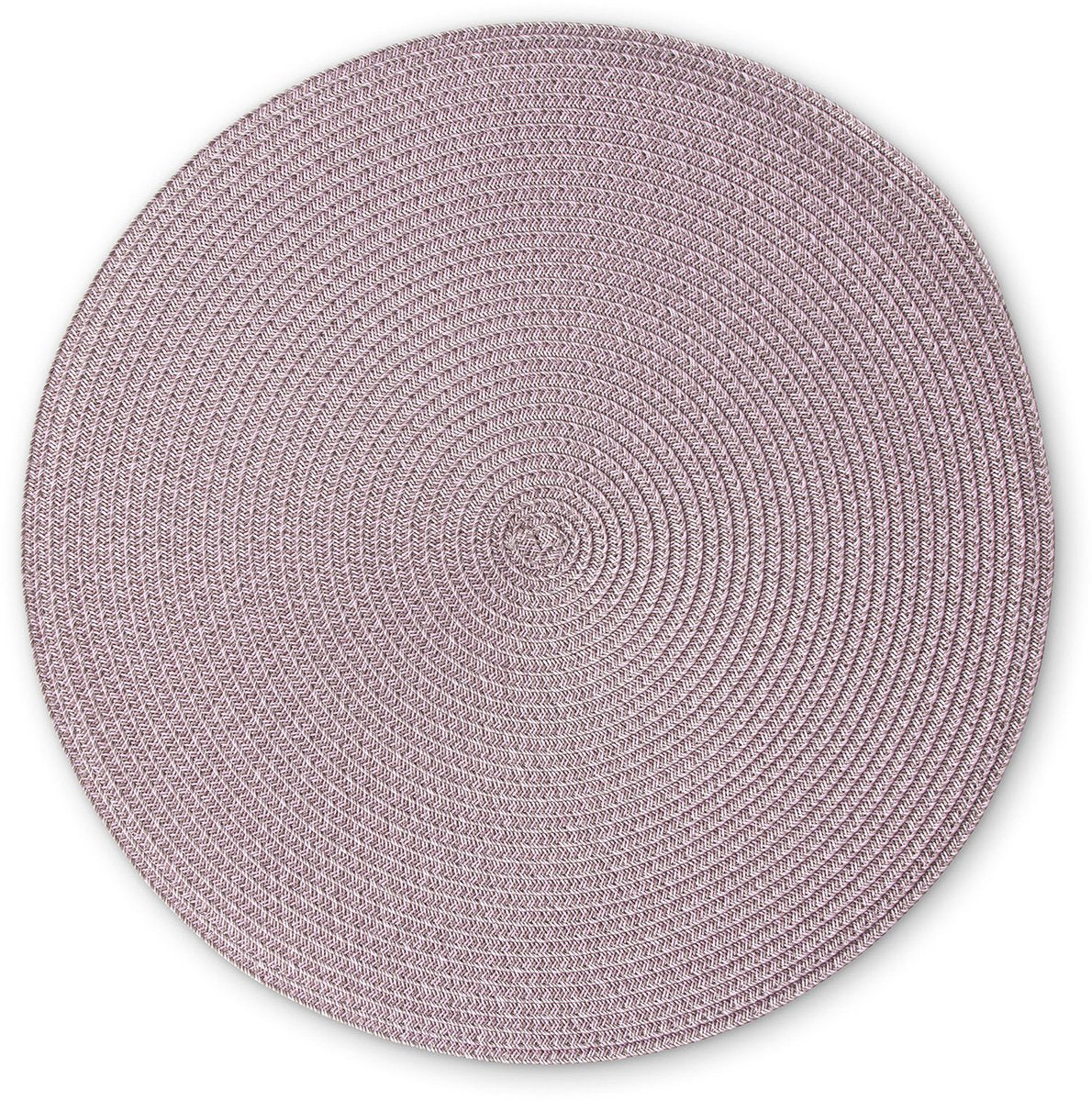 Set de table Continenta rond, set de table, dessous de verre, plastique, ø 38 cm, rose, 6623