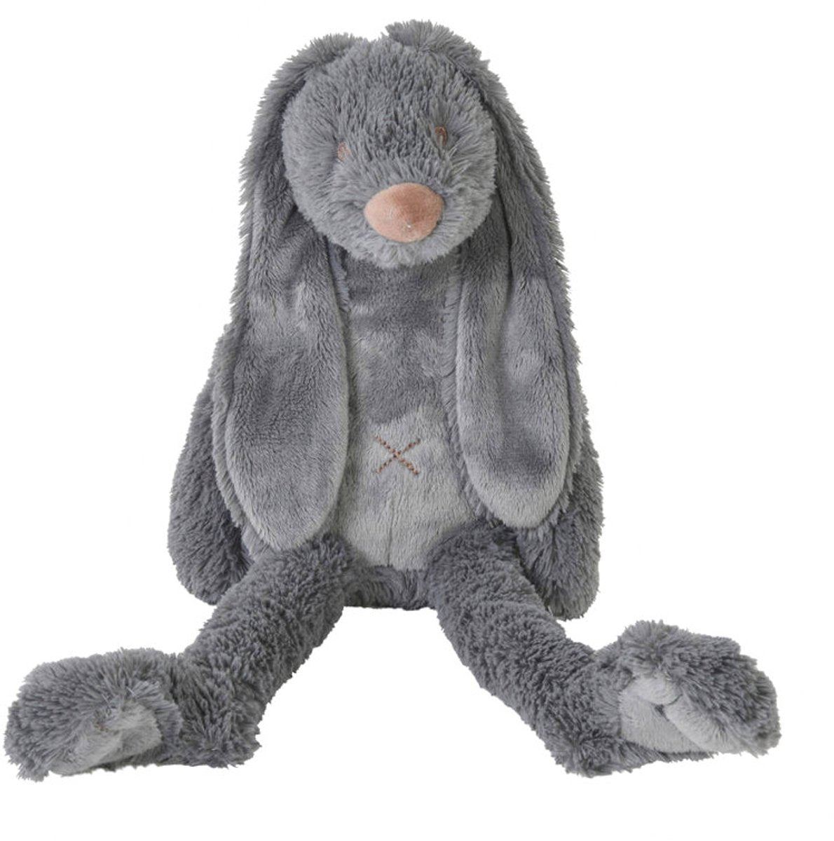Happy horse lapin richie peluche 38cm - gris foncé - peluche bébé