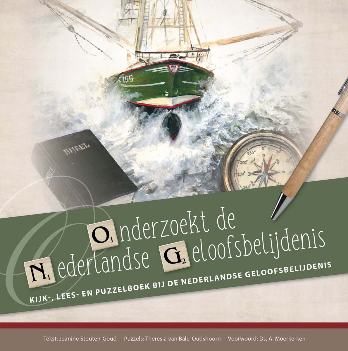 Livres de réflexion - un ensemble examine la confession de foi néerlandaise + un cahier d'exercices