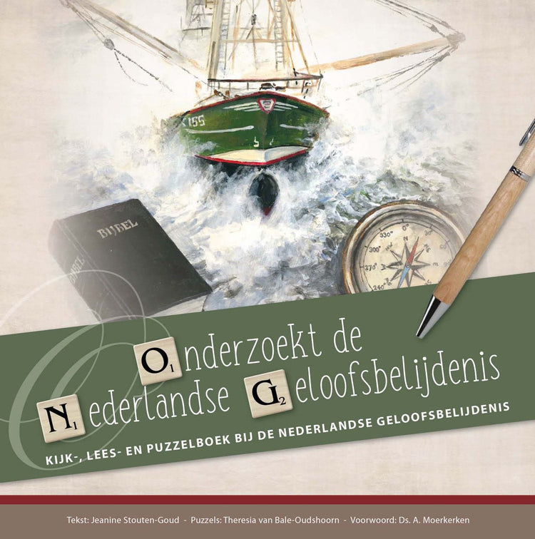 Livres de réflexion - un ensemble examine la confession de foi néerlandaise + un cahier d'exercices
