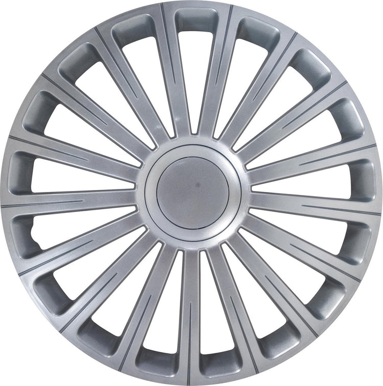 Carpoint enjoliveurs radical pro 15 pouces abs argent lot de 4