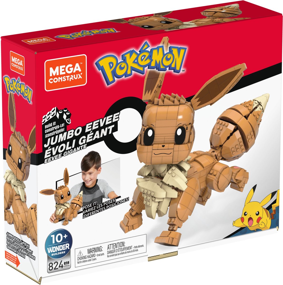 Pokémon Mega CONSTRUX BOUWSET EEVEE