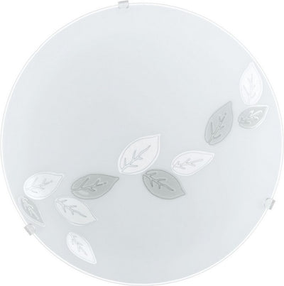 Plafonnier et applique Eglo mars - e27 - ø 25 cm - blanc