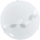 Plafonnier et applique Eglo mars - e27 - ø 25 cm - blanc
