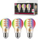 Paulmann Ampoule LED Filament 230 V Smart Home ZigBee 3.0 E27 3x470LM 3x6,3W RGBW+ Intensité variable Or