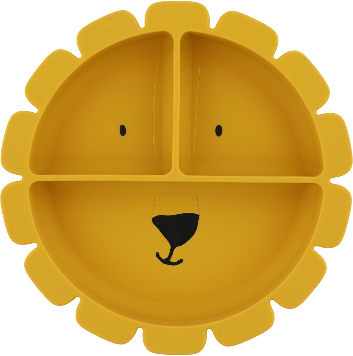 Trixie Silicone Board avec des compartiments et une tasse de ventouse M. Lion