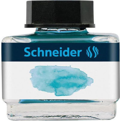 Encrier Schneider pour instruments d'écriture Schneider - contenu 15 ml - bleu pastel des Bermudes - s-6930