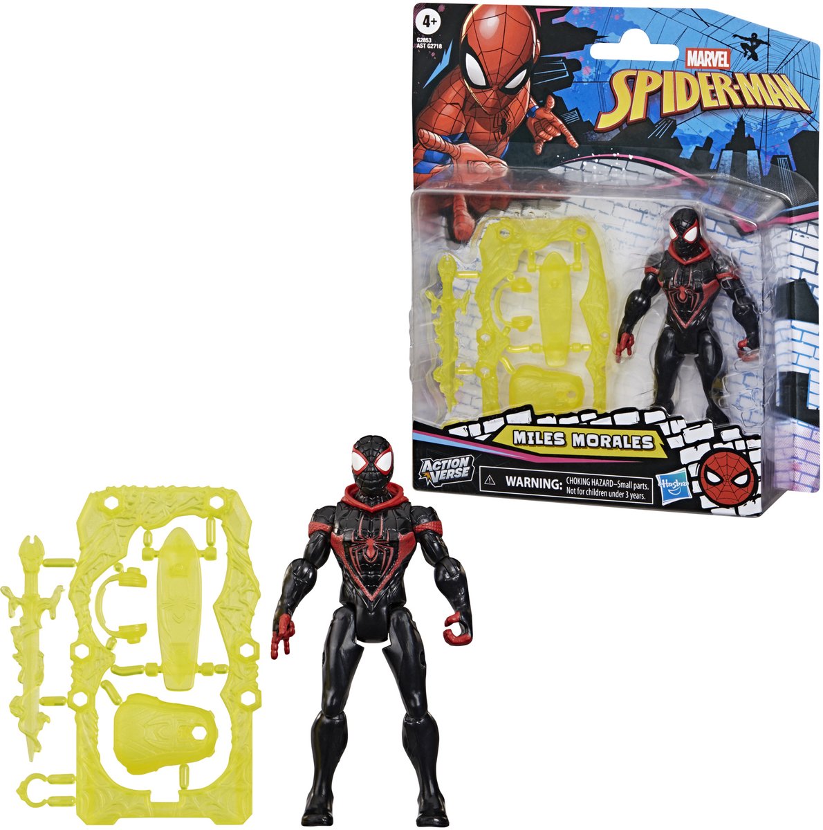 Marvel Spider-Man Actionverse Miles Morales - figurine articulée