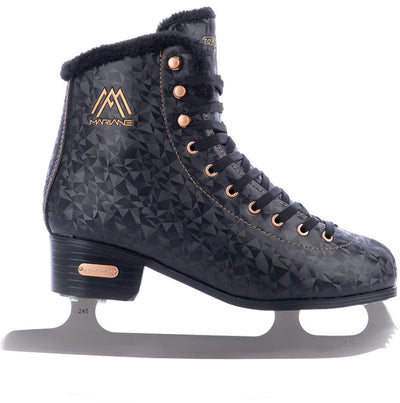 Tempish - Mariane - Patinage Artistique - Patinage sur Glace Femme - Noir - Look Classique Maintien Ferme Confort - Taille EU 39