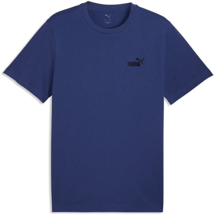 Puma ess petit non. 1 t-shirt unisexe logo tee(s) - bijou bleu