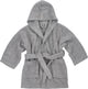 Peignoir Meyco baby uni - tissu éponge - gris - 98 104