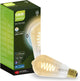 Lampe LED intelligente d'extérieur intelligente Calex - e27 - ampoule intelligente en maille Bluetooth st64 - RVB et lumière blanche chaude - or - 7w