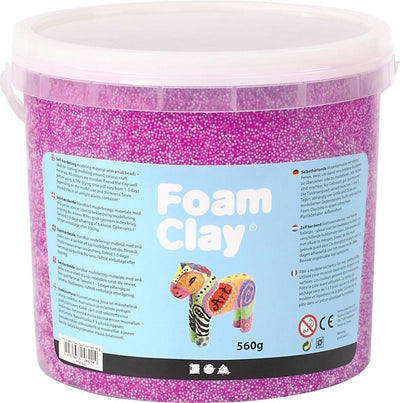 Clay en mousse - Néon Purple, 560gr.