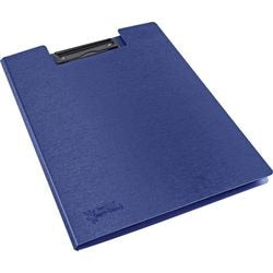 Dossier presse-papiers rapesco 1698 pp (polypropylène) bleu pack de 4